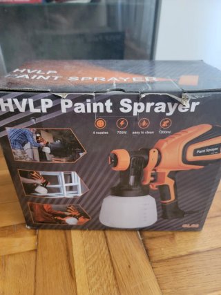 Pistola Pintura HVLP 700W 1200ml