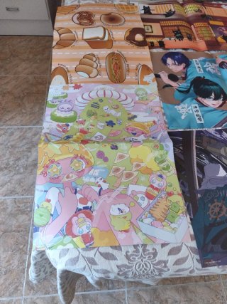 Pósters de dibujos anime de Japón