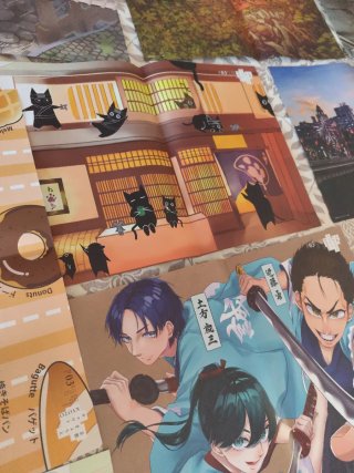 Pósters de dibujos anime de Japón