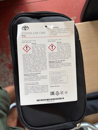 Kit pulizia auto Toyota