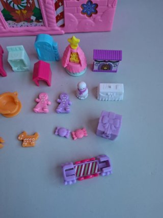 Polly Pocket Casa Adviento Rosa