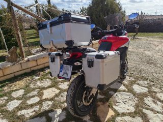 Ducati Multistrada 1200 Enduro Roja