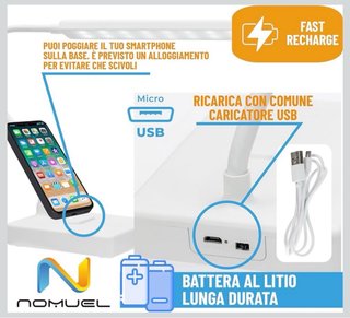 Lampada USB Ricaricabile