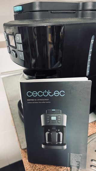 Cafetera Cecotec Coffee 66 Grind&Drop