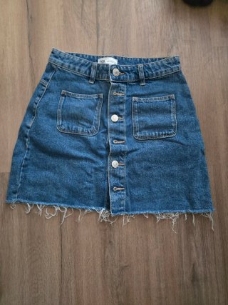 Falda vaquera Zara