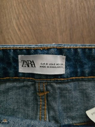Falda vaquera Zara