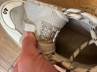 Scarpe donna beige/bianche taglia 40