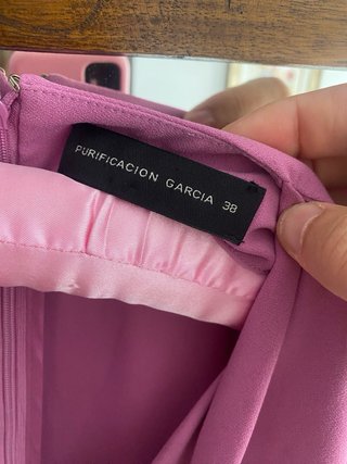 Vestido Purificación García Rosa