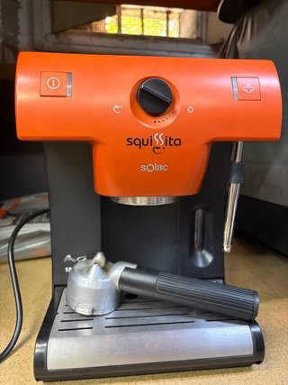 Cafetera Espresso Solac Squissita Naranja