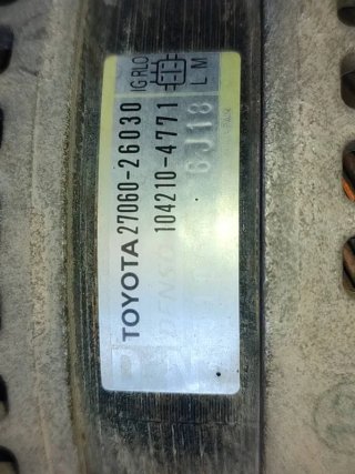 Alternador TOYOTA RAV4 (A4)