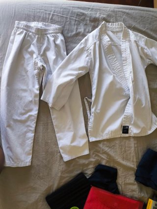 Uniforme de Karate Blanco de niño 130 cm