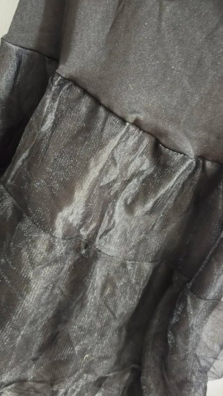 Vestido Miércoles Addams niña 7 años