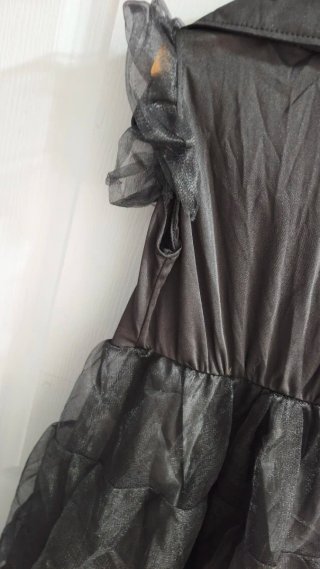 Vestido Miércoles Addams niña 7 años
