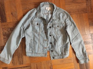 Chaqueta vaquera Springfield rayas