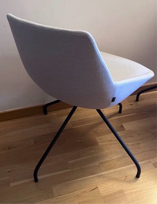 Sillas giratorias INCLASS tapizadas
