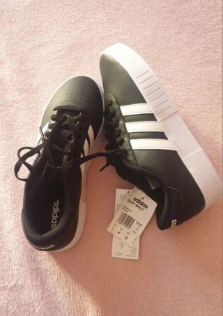 Zapatillas Adidas Negras Talla 41.5 Nuevas