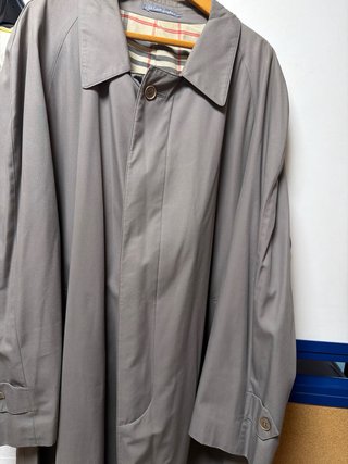 Gabardina Emilio Tucci Gris Oscuro Hombre