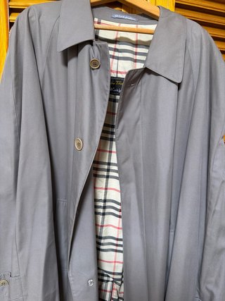 Gabardina Emilio Tucci Gris Oscuro Hombre