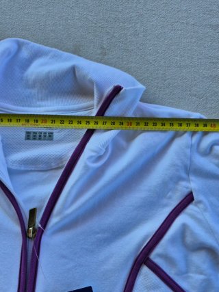 Chaqueta Reebok vintage blanca/morada M