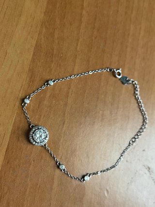 Braccialetto con diamante moissanite 1 CT