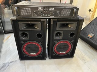 Equipo de musica , altavoces , etapa de potencia
