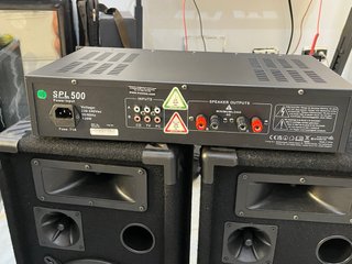 Equipo de musica , altavoces , etapa de potencia