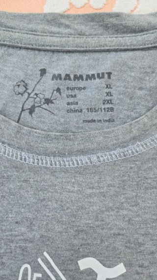 Pack 3 Camisetas Mammut. Talla XL