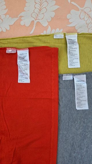 Pack 3 Camisetas Mammut. Talla XL