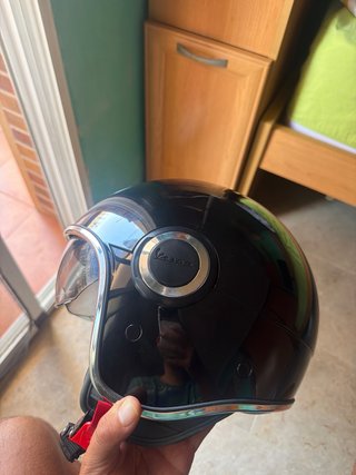 Casco Vespa Talla XL Negro