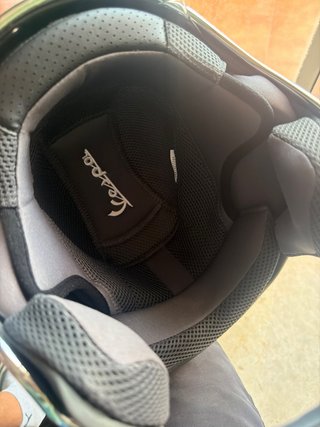Casco Vespa Talla XL Negro