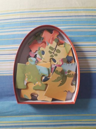 Puzzle Dinosaur World 24 piezas
