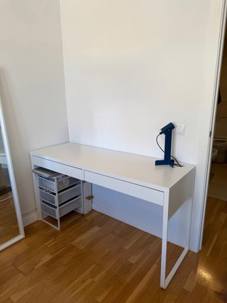 Escritorio Ikea MICKE Blanco 142x50 cm