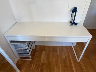 Escritorio Ikea MICKE Blanco 142x50 cm