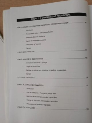 Análisis contable y presupuestario