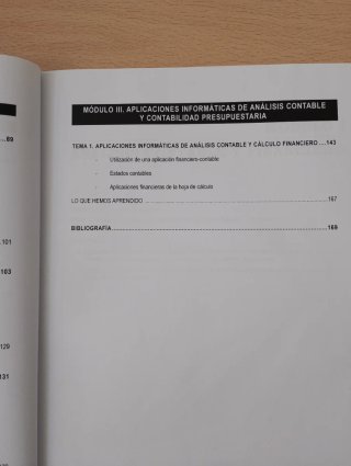 Análisis contable y presupuestario