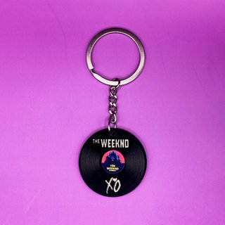 Llavero The Weeknd Disco Vinilo
