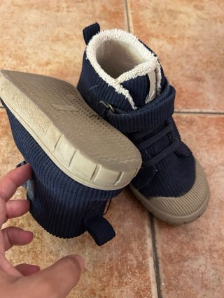 Zapatillas pana niño talla 29
