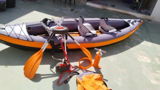 Kayak inflable ITIWIT 3 plazas