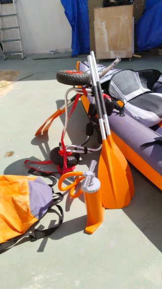 Kayak inflable ITIWIT 3 plazas