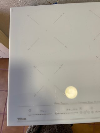 Placa Inducción TEKA Blanca