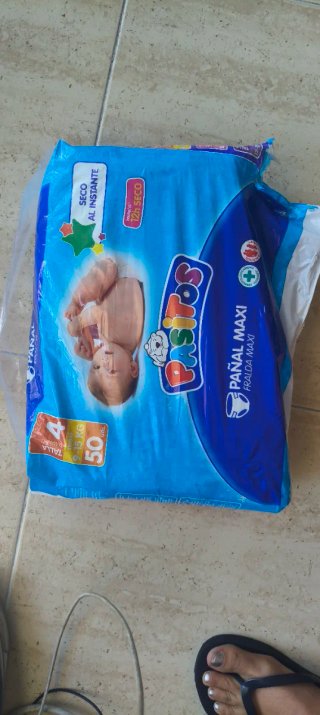 Pañales Pasitos Talla 4 Maxi (9-15 kg) - 50 uds