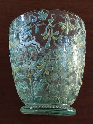Bicchiere Salviati Murano primi '900