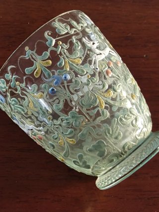 Bicchiere Salviati Murano primi '900