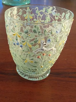 Bicchiere Salviati Murano primi '900