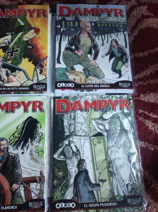 LOTE COMICS DAMPYR 21-26