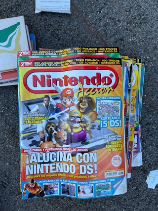 Revistas Nintendo Acción (Lote)