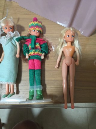 Muñecas Chabel Lote Baloncesto y esquimal replicas