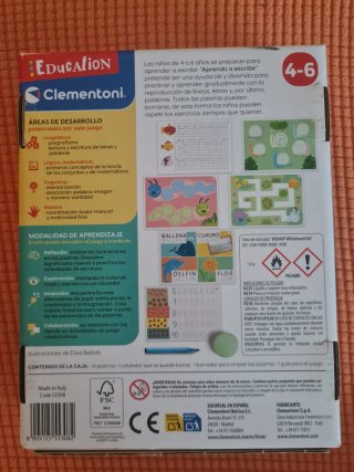 Clementoni Aprendo a Escribir 4-6 años
