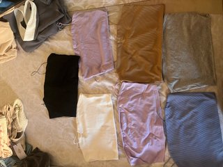 Lote 7 tops Shein