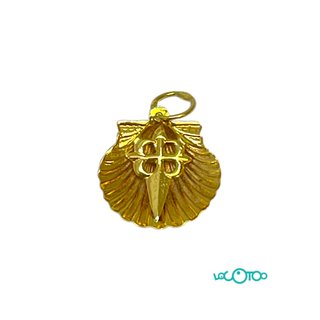 Colgante Oro 18K Concha 0,60g